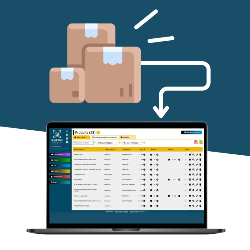 Intégration personnalisée de vos références produits